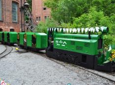Mining Museum visitors can now catch a ride on a mine train Mining Museum visitors can now catch a ride on a mine train